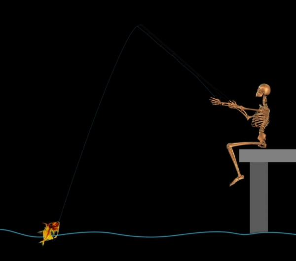 Creation of X-ray fisherman: Step 3